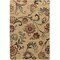 Tiwari Home 1.5' x 1.5' Beige and Green Square Throw Rug Corner Sample